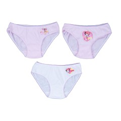 Slip da bambina Disney Minnie cotone assortiti 3 pezzi