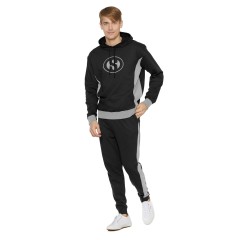 Tuta uomo con zip con cappuccio cotone felpato Superga SMW25661