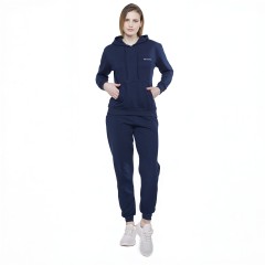 Tuta donna con zip in cotone felpato Superga SWW25800