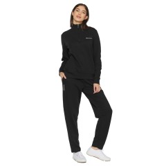 Tuta donna con zip in cotone felpato Superga SWW25802