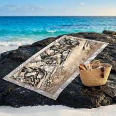 Telo mare fantasia animalier Laura Biagiotti travel floria A