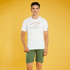 Pigiama Uomo estivo 100% cotone Nazareno Gabrielli U6016