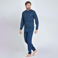 Pigiama uomo caldo cotone Nazareno Gabrielli U7012