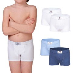 Boxer da bambino Gasoline u800 in cotone elastico 2 pezzi