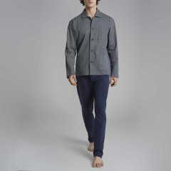 Pigiama uomo aperto in caldo cotone Ragno U961N7