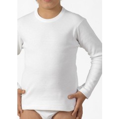 Maglia bambino Snelly ub75c manica lunga caldo cotone 