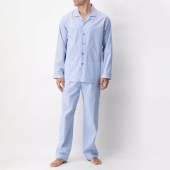 Pigiama uomo aperto Perofil VPRT92823 popeline di cotone