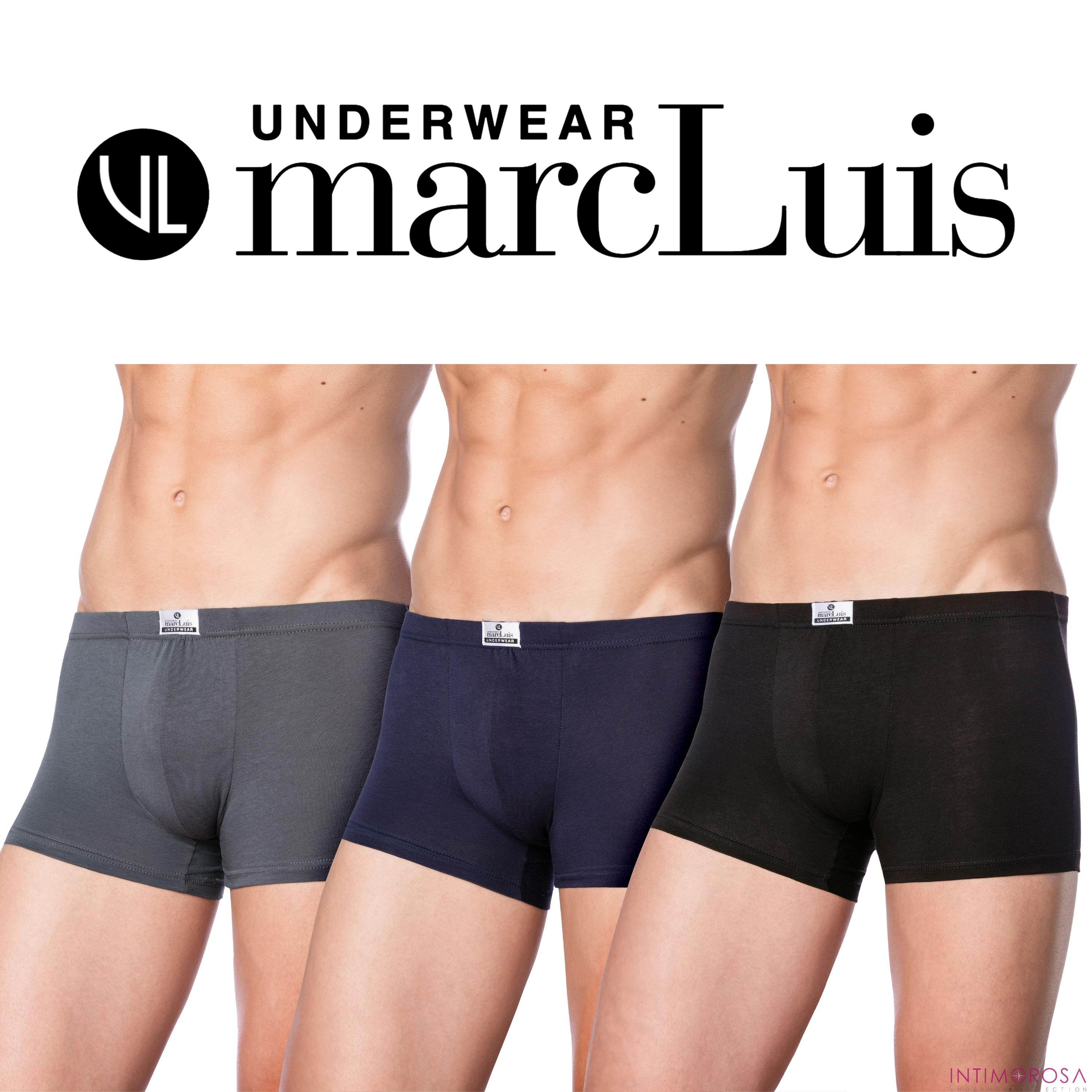 marcLuis - Boxer Economico in Morbido Cotone Jersey Mercerizzato, Confezione da 6 Pezzi, Colore: Bianco, Taglia M marcLuis - Boxer Economico in Morbido Cotone Jersey Mercerizzato, Confezione da 6 Pezzi, Colore: Bianco, Taglia M